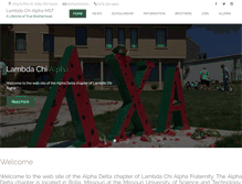 Tablet Screenshot of lambdachimst.org